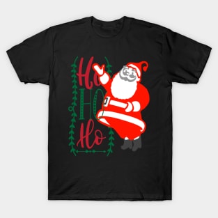 Xmas Santa Ho Ho Ho T-Shirt